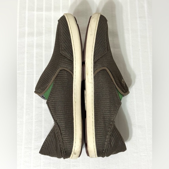 Olukai Nohea Mesh Slip On Shoes Loafers Sneakers Brown Men’s Size 8 - Picture 11 of 15